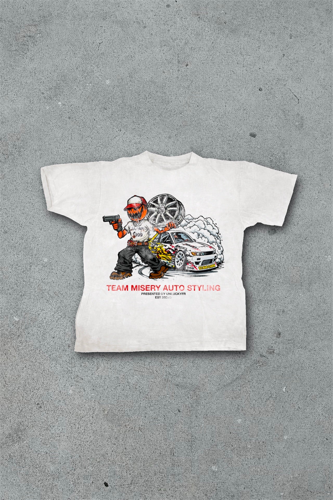 TEAM MISERY TEE WHITE