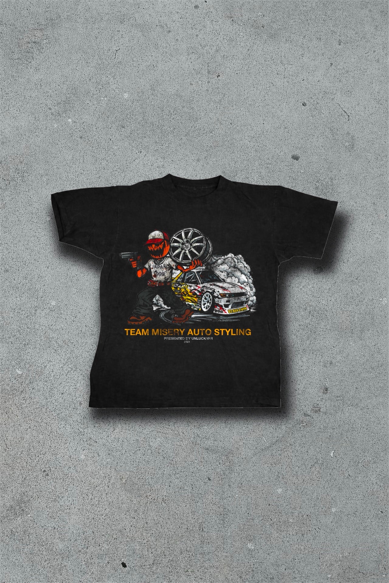 TEAM MISERY TEE BLACK