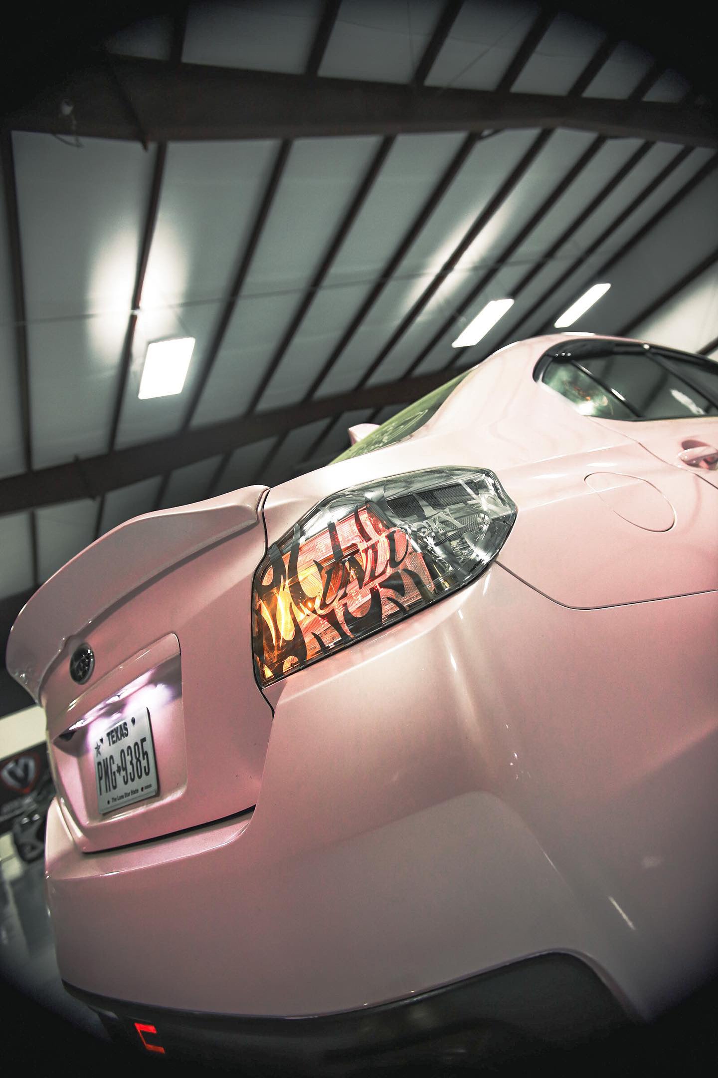 TAIL LIGHT FLAME OVERLAY